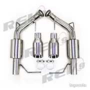 Rev9 Axle back Exhaust 4" Tip *2.5 Pipe for Ford Mustang GT GT500 Boss 302 11-14