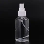 1PCs Portable Refillable Plastic Bottle Clear Fine Perfume er Travel Bottle Set Cosmetic Makeup-Water Perfume Fine r Oil Storage Container for Makeup Cosmetic Containers (75ml)