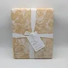 Pottery Barn Sorrel Toile Floral Duvet Cover Full/Queen Harvest Gold Cotton