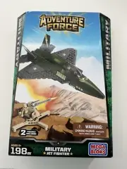 Mega Bloks Adventure Force Military Jet Fighter Set #94410 New IN Box