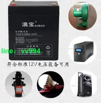 在飛比找樂天市場購物網優惠-12V4.5AH蓄電池替12V5.0AH電動卷閘門拉桿音響消