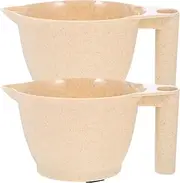 Mipcase Hair Dye Bowl: 2pcs Hair Tinting Bowl Hair Dye Mixing Bowl Salon Color Bowls Salon Silicone Cup Hair Bleach Kit for Hair Stylist