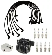 ACDelco Ignition Kit Distributor Rotor Cap Wire Spark Plugs For K20 C2500 V8 5.7