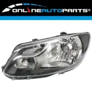 LH Clear/Black Headlight for VW Caddy 2K 2010-Onward Left LHS Passenger (for: Volkswagen)