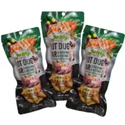 Jerhigh hot dog bar dog food chicken&Vegetable 150gx3 no sugar complete&balance