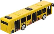 Toddmomy City Bus Model Pull Back Car for Lightweight Die Cast Bus Vehicle with Smooth Edges Present for Stimulate Imagination and Fun