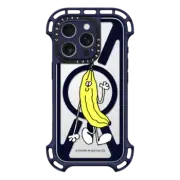 iPhone 16 Pro Ultra Bounce Case MagSafe Compatible Stefan Marx- Banana (Black Outline)