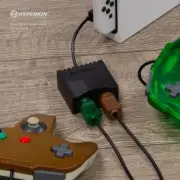New 2-Port Controller Adapter For N64 / Nintendo Switch / PC