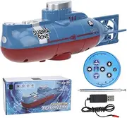 Jauarta U-Boat with Remote Control, Boat Ship Military Model Electric Water Toy, Simulated Submarine Model, 6 Channel Remote Control U Boat Children