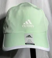 Adidas Superlite II Polyester UPF 50 Running Cap Women's One Size - Green