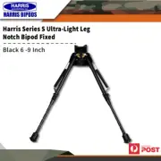 Hy-skor Quality Adjustable Leg Fixed Gun Shooting Bipod 6 -9 In Hsbipodfixed/s