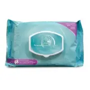 Hygea Flushable Wipes 48 Per Pack by PDI Professional Disposables -Part no.