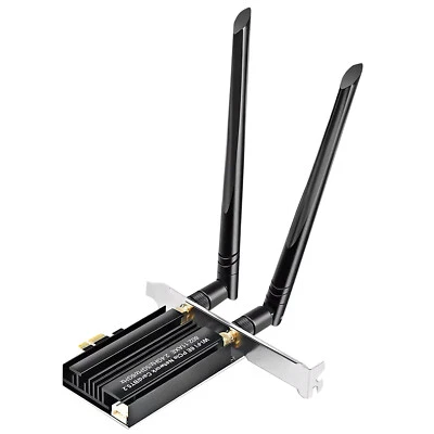 PCI-E WiFi Gaming Adapter Desktop PC for Intel PCIe Wifi Card Bluetooth5.2 New