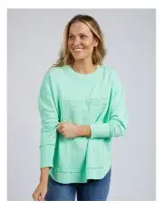 [Foxwood] Simplified Crew Jumper in Mint