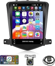 Android 13 Car Stereo Radio for Chevrolet Cruze J300 2009-2014, Rimoody 9.7 inch Touch Screen for Chevy Cruze Navigation System with GPS WiFi Mirror Link Bluetooth FM/RDS SWC + Backup Camera