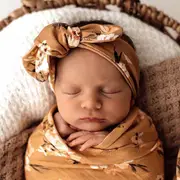 Snuggle Hunny Golden Flower Organic Topknot