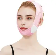 Chin Strap,Face Contouring Sleeping Mask,Jawline Shaper,Face Firming Mask,V Line Facial Slimming Strap,Chin Slimming Band,Jaw Exerciser,Reusable Chin Strap