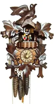 Cuckoo Clock Five Leaves, Bird SC MT 6100/9 NEW