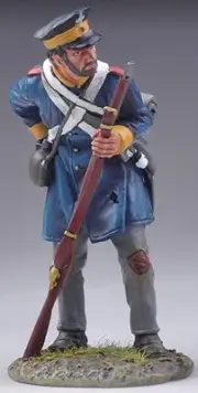 THOMAS GUNN NAPOLEONIC BRITISH NAP040A PRUSSIAN SILESIAN LANDWEHR RELOADING