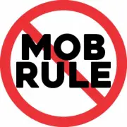 TRUMP STOP MOB RULE NO SNOWFLAKES ANTI DEMOCRAT LIBERAL MAGA DECAL STICKER