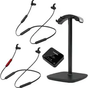 Avantree HT41866 Wireless Dual Bluetooth Earphone Neckband Earbuds TV Set