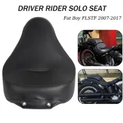 Black Front Driver Solo Seat Saddle For Harley Fat Boy EFI FLSTFI FLSTF 07-17 16