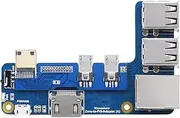 Waveshare Zero to 3B Adapter Alternative Solution for Raspberry Pi 3 Model B/B+ Support Zero and Zero 2W
