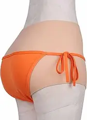 [CRODRES] Realistic Silicone Panties Hiding Gaff Camel Toe Control Boxer Briefs Fake Vagina Underwear for Transgender