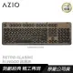 【hd數位3c】AZIO Retro Classic ELWOOD BT 核桃木復古打字機鍵盤/鋅鋁合金框架/中文版【下標前請先詢問 有無庫存】