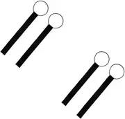 minkissy 2sets Long Lasting Suitcase Binding Straps Strong Lashing Straps for Secure Loading 2pcs*2