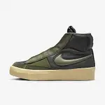 NIKE WMNS BLAZER MID VICTORY [DR2948-300] 女 休閒鞋 高筒 皮革 穿搭 橄欖綠