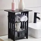 Corner Table NightStand Decoration Side Table for Apartment Cafe Living Room