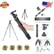28in Travel Mini Tripod - Ultra Lightweight Carbon Fiber with 360° Adjustability