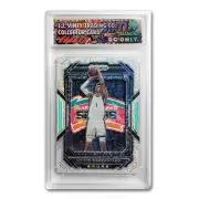JJ VINTY 1/1 2023 Victor Wembanyama White Sparkle Prizm Rookie Art Card - ACEO