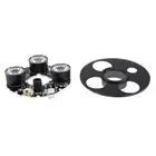 3 array IR led Spot Light Infrared 3x IR LED board for CCTV cameras night8346