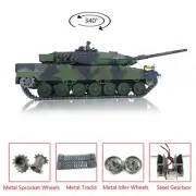 US Stock HengLong 1/16 2.4G 7.0 German Leopard2A6 RC Infrared Tank 3889 BB Unit
