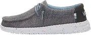 Hey Dude Boy's Wally Youth Multiple Colors | Boy’s Shoes | Boy's Lace Up Loafers | Comfortable & Light-Weight