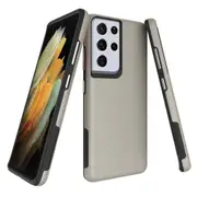 For Samsung Galaxy S21 Ultra Case Armour Protective Strong Cover Gold