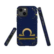 For Apple iPhone 13 mini Case, Armour Back Cover, Libra Sign