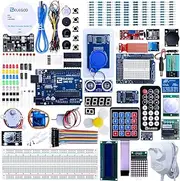 ELEGOO UNO R3 Project Complete Starter Kit with Tutorial Compatible with Arduino IDE (More Than 200 Items)