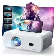 [Electric Focus] Mini Projector with 5G WiFi 6 and Bluetooth, Support FHD