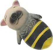 Kisangel Elastic Stretchy Bee Dog Fun Decompression Fidget Plaything for and