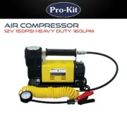 Pro-Kit Heavy Duty Air Compressor 12V 4x4 Offroad 160LPM Tyre Deflator Portable