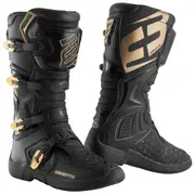 Bogotto MX-5 Motocross Boots, black-gold, Size 44 for Women Black Gold