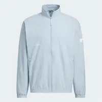在飛比找森森購物網優惠-Adidas 男立領外套 防風 拉鍊口袋 寬鬆 藍【運動世界
