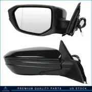 ? For 2016- HONDA CIVIC LH&RH Side Black Foldaway Power Adjustment Mirrors (for: Honda Civic)