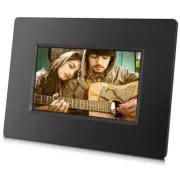SCTP KS782 7 in. Alpha Digital Cloud Frame Black - Innovated APP Design - Hi...