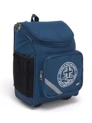 Navy Back Pack With Logo