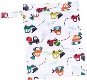 BESTonZON Reusable Wet Dry Bag Diaper Storage Bag Backpack for Stroller Travel Organizer Best for Swimsuits Laundry