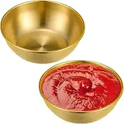 NAMOARLY 2pcs Sauce Dishes Appetizer Plates for Condiments Dipping for Home Restaurants Parties and Daily Use Safe Design